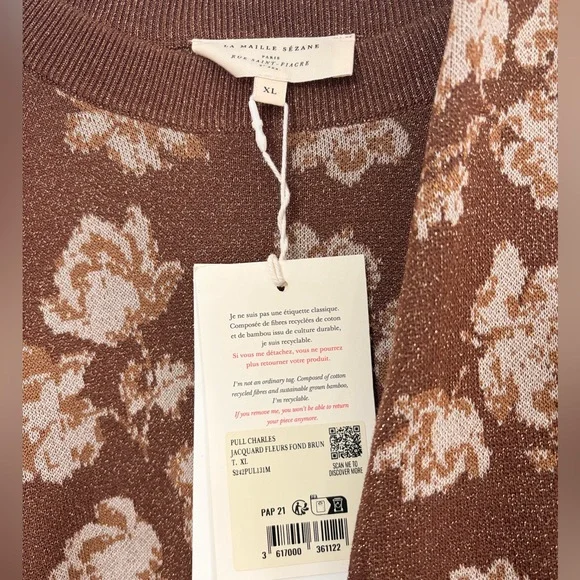 Sezane Charles jumper and Anita skirt set - Picture 2 of 9